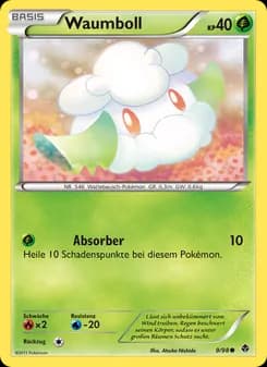 Waumboll card in German