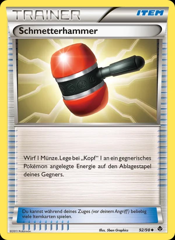 Schmetterhammer card in German