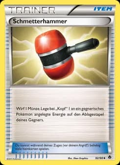 Schmetterhammer card in German