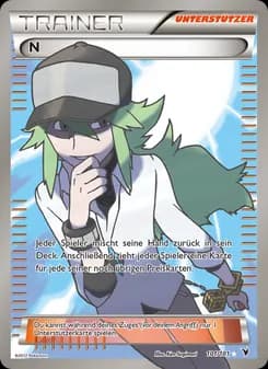 N card in German