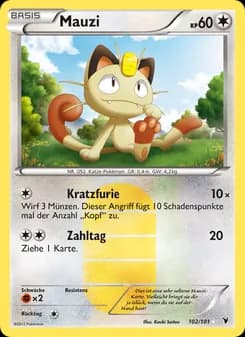 Mauzi card in German
