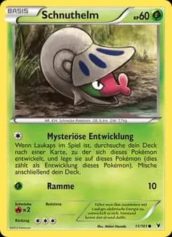 Schnuthelm card in German