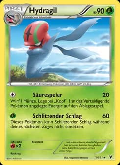 Hydragil card in German