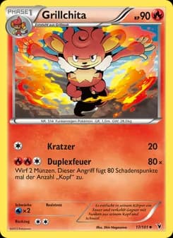 Grillchita card in German