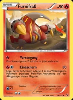 Furnifraß card in German