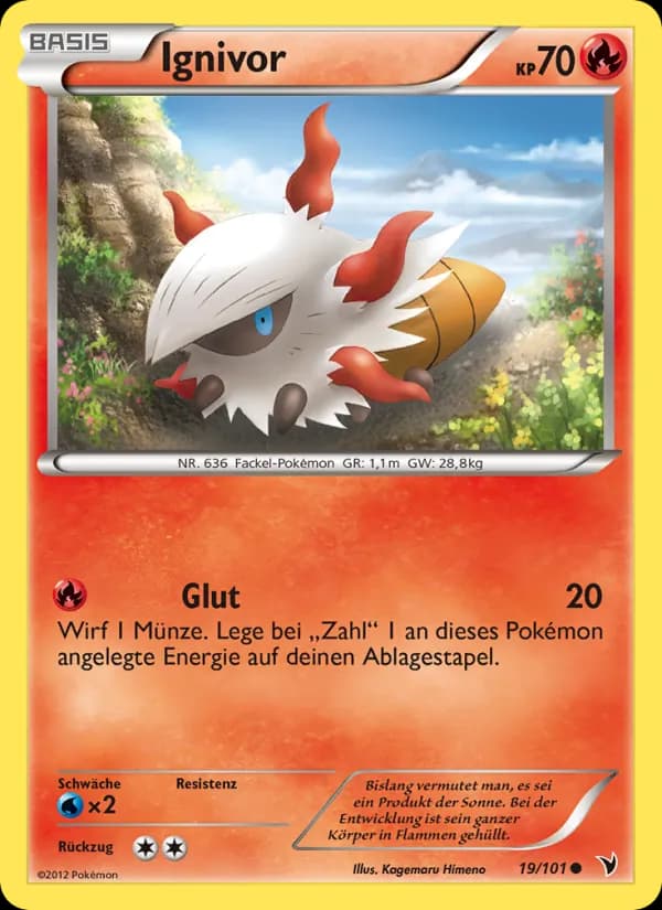 Ignivor card in German