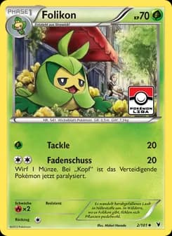 Folikon card in German