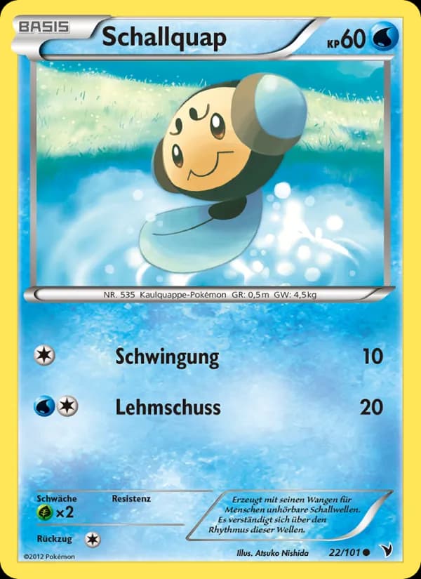 Schallquap card in German