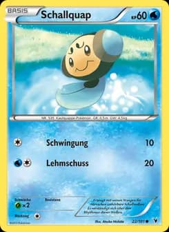 Schallquap card in German