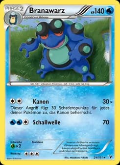 Branawarz card in German