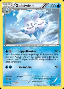 Gelatwino card in German