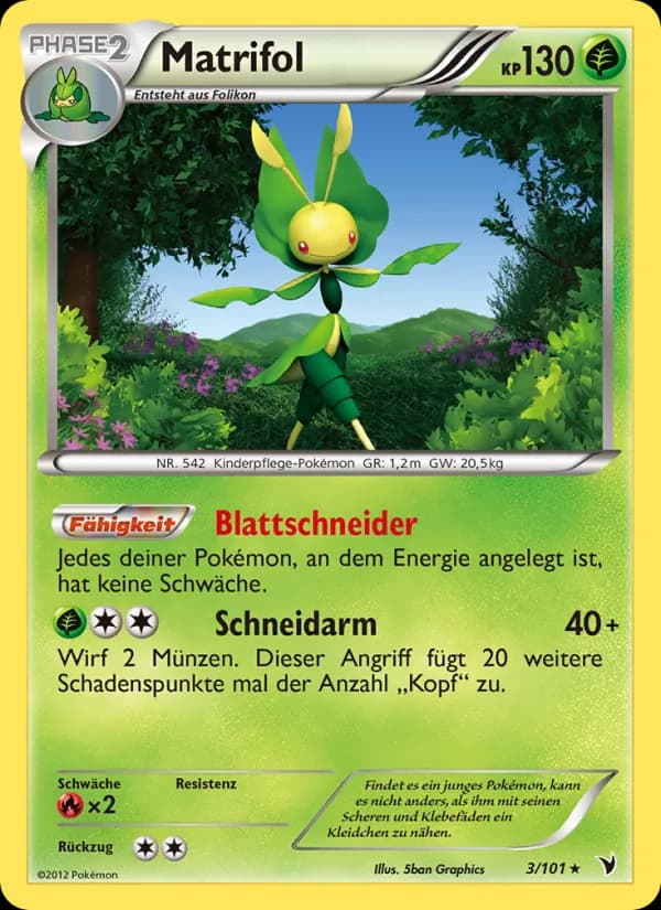 Matrifol card in German