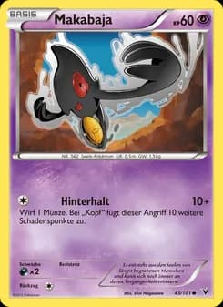 Makabaja card in German
