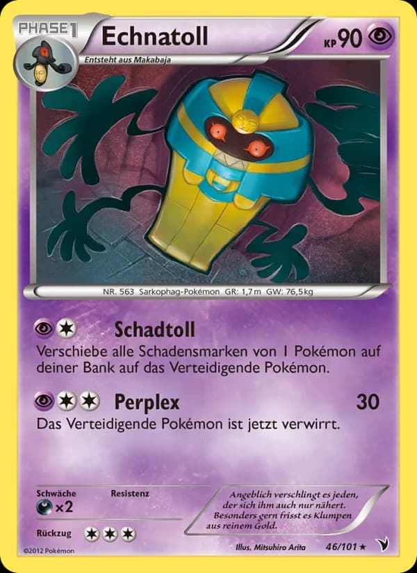 Echnatoll card in German
