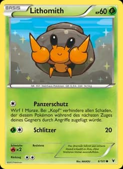 Lithomith card in German
