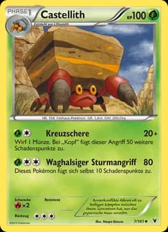 Castellith card in German
