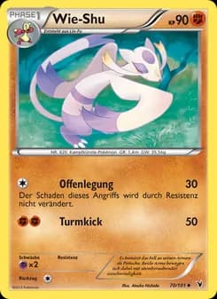 Wie-Shu card in German