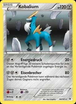 Kobalium card in German