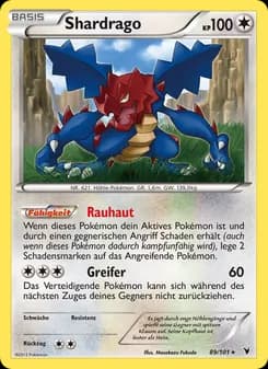 Shardrago card in German