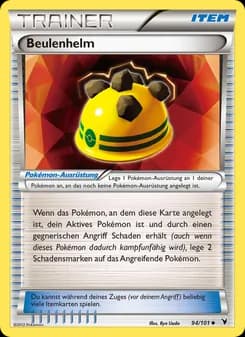 Beulenhelm card in German