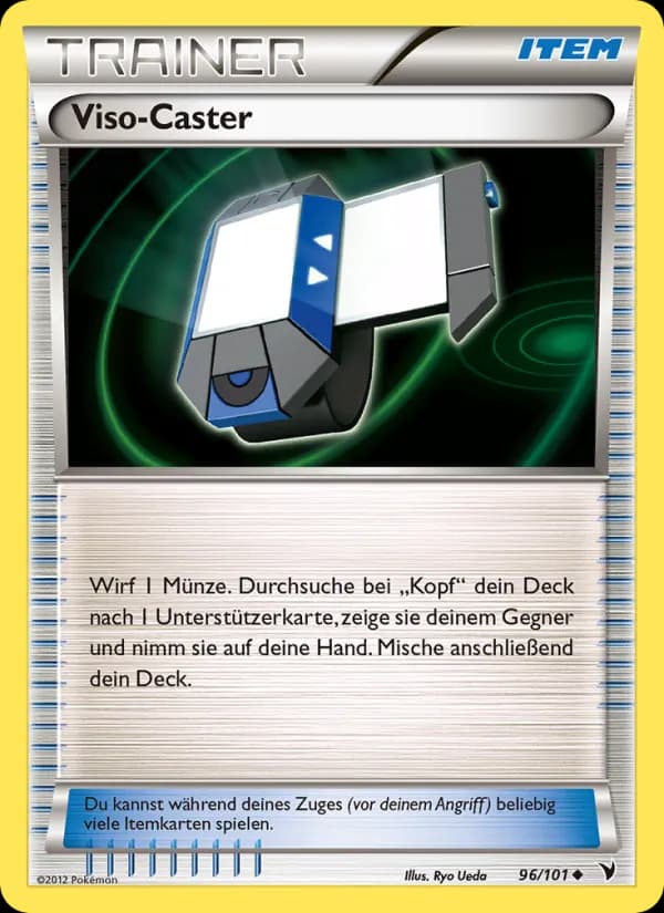 Viso-Caster card in German