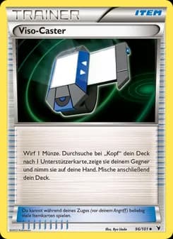 Viso-Caster card in German