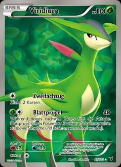 Viridium card in German