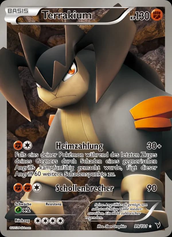 Terrakium card in German
