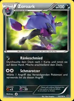 Zoroark card in German