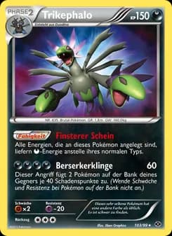 Trikephalo card in German