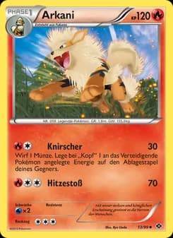 Arkani card in German