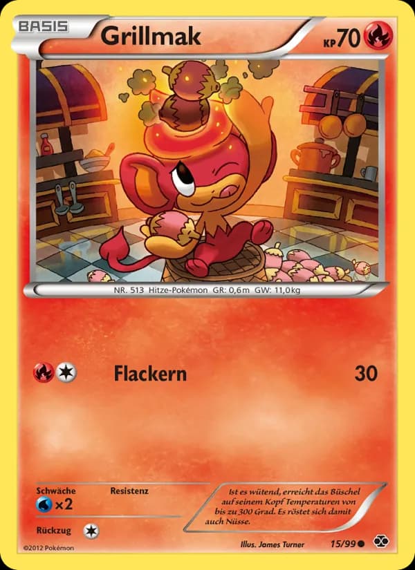 Grillmak card in German
