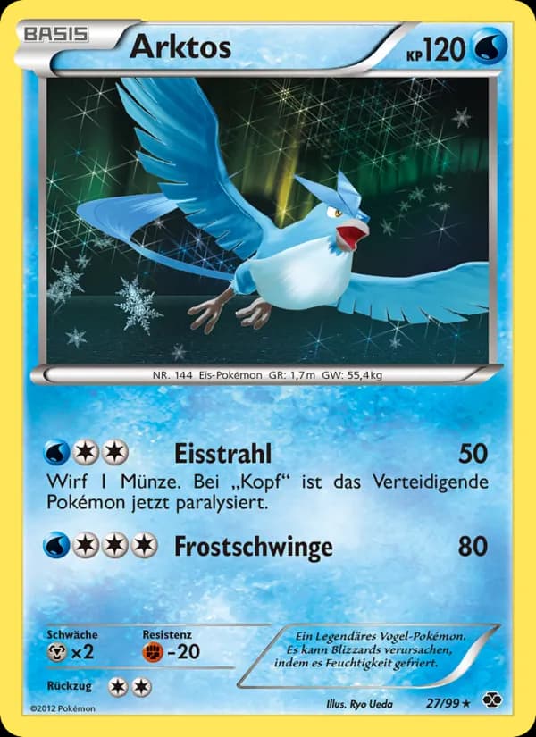 Arktos card in German