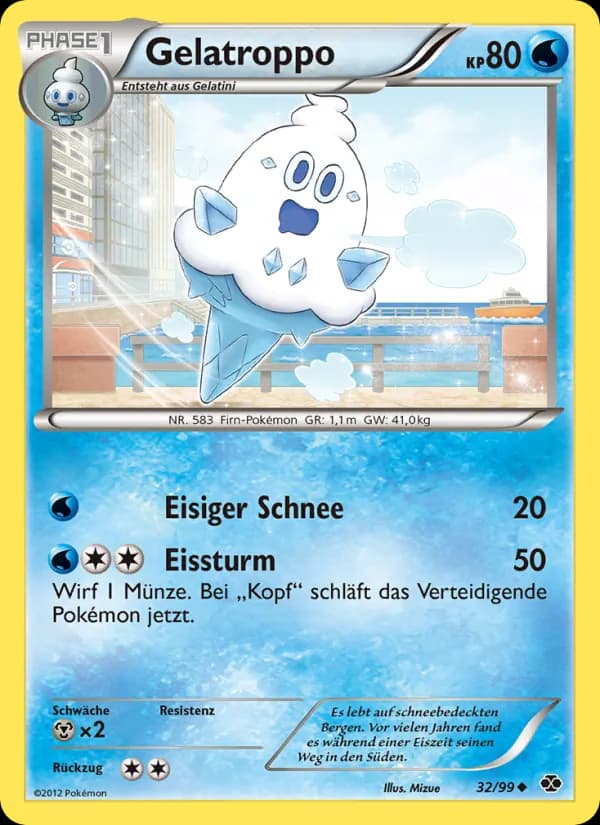Gelatroppo card in German