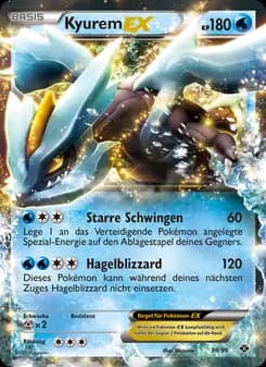 Kyurem-EX card in German