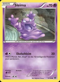 Sleima card in German