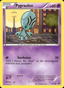 Pygraulon card in German
