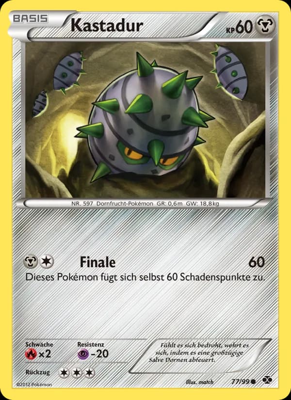 Kastadur card in German