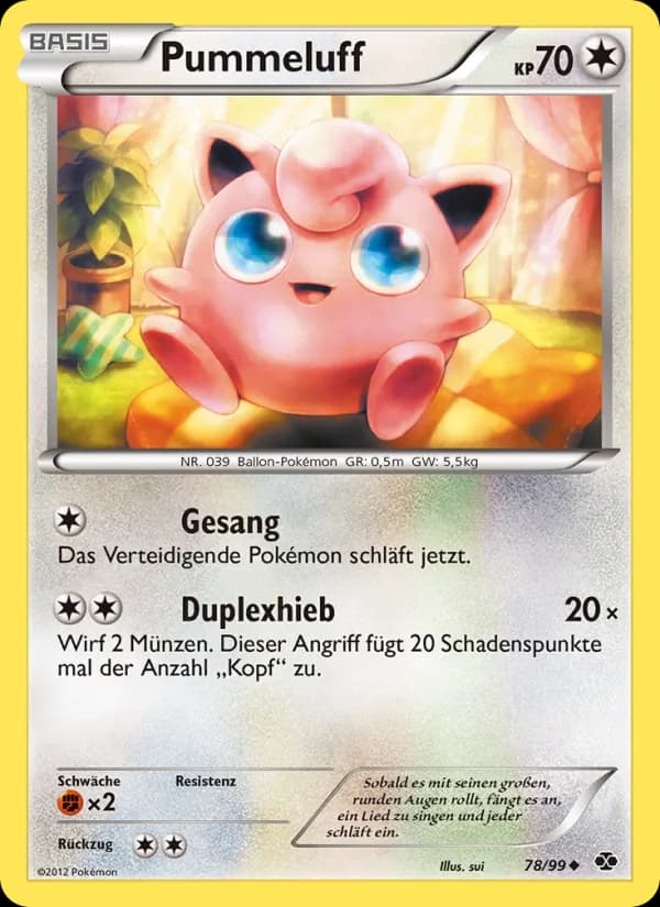 Pummeluff card in German