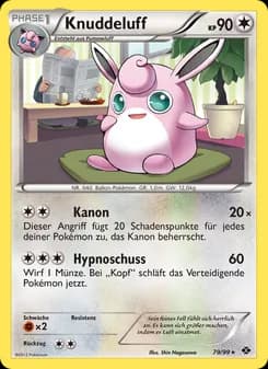 Knuddeluff card in German