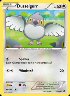 Dusselgurr card in German