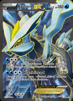 Kyurem-EX card in German