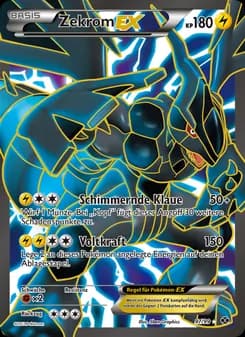 Zekrom-EX card in German