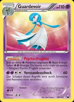 Guardevoir card in German