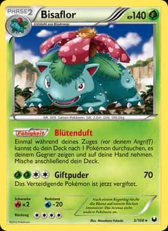 Bisaflor card in German