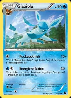 Glaziola card in German