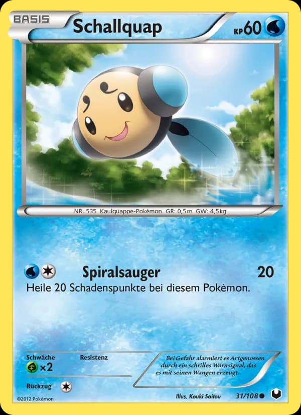 Schallquap card in German