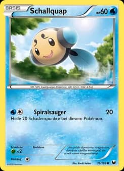 Schallquap card in German