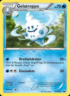 Gelatroppo card in German