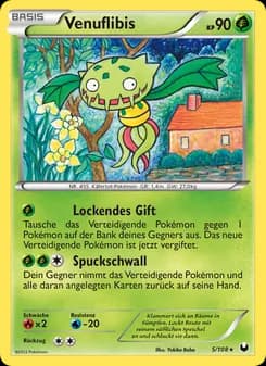 Venuflibis card in German